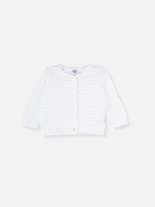 Cardigan bambino piccolo in maglia bubble - Kiabi