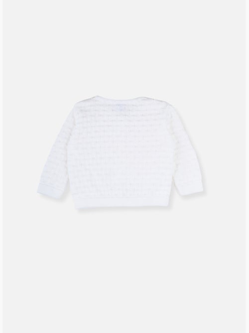 Cardigan bambino piccolo in maglia bubble - Kiabi