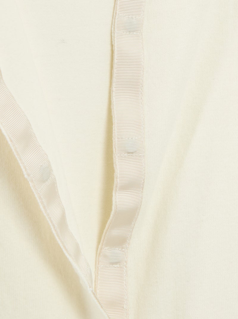 Cardigan basico - collezione facile da indossare Bianco - Kiabi