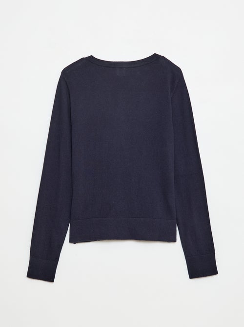 Cardigan basico - collezione facile da indossare - Kiabi