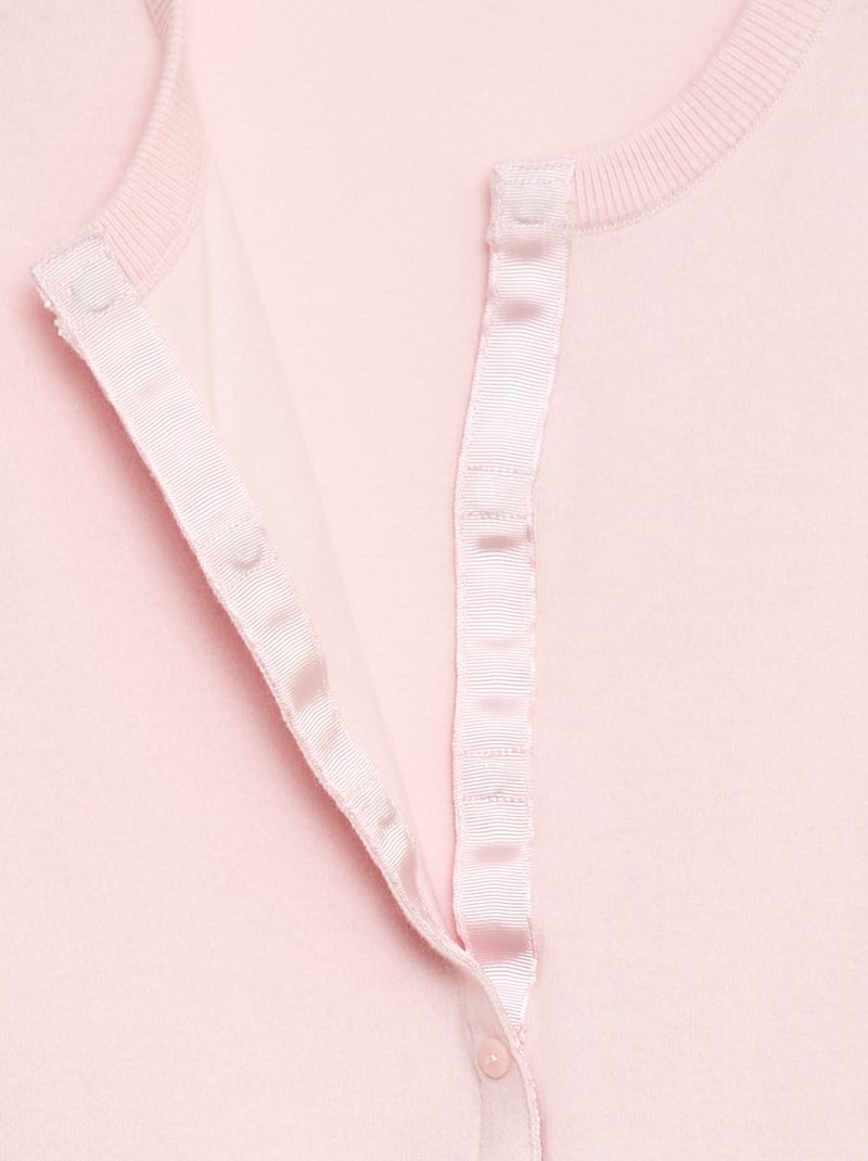 Cardigan basico - So Easy Rosa - Kiabi