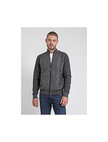 Cardigan col montant doublure sherpa LAMANTIN
