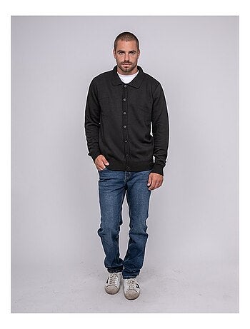 Cardigan colletto polo abbottonato LATOMIA