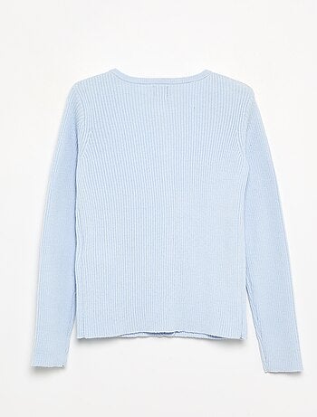 Cardigan con bottoni a forma di stella