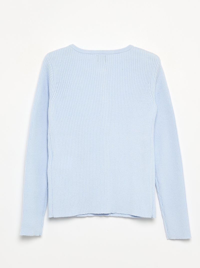 Cardigan con bottoni a forma di stella Blu - Kiabi