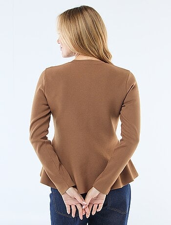 Cardigan con bottoni a forma di stella