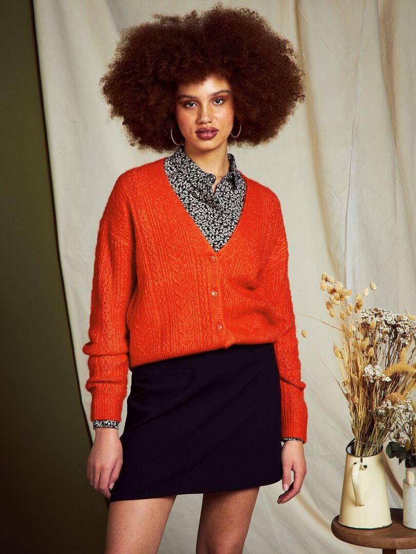 Cardigan vintage con scollo a V da uomo -- MODELLO DI LAVORO A MAGLIA PDF - Italia Cardigan vintage con scollo a V da uomo -- MODELLO DI LAVORO A MAGLIA PDF - Italia