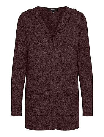 Cardigan con cappuccio Vero Moda