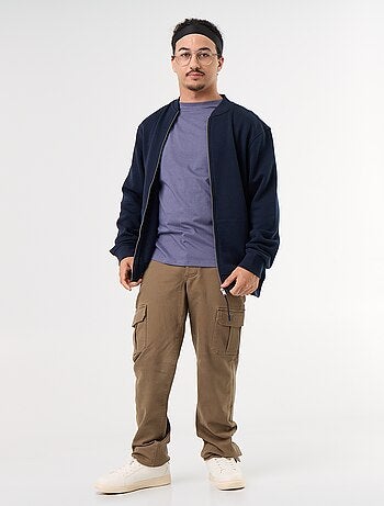 Cardigan con cerniera - facile da indossare