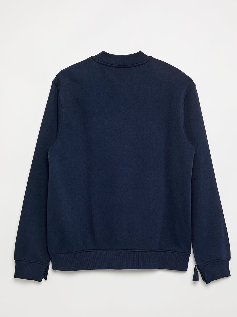 Cardigan con cerniera - facile da indossare Blu - Kiabi
