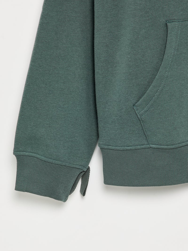 Cardigan con cerniera - facile da indossare Verde - Kiabi
