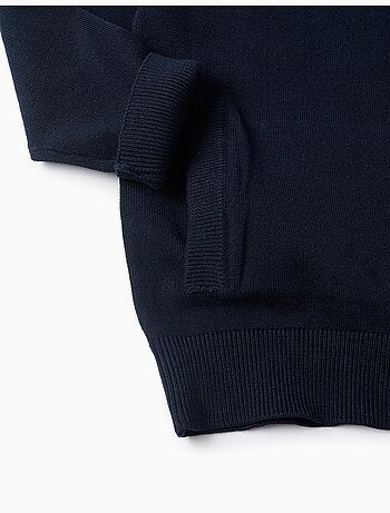 Cardigan con cerniera