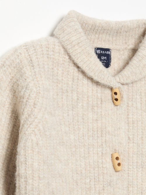 Cardigan con collo a scialle - Kiabi Cardigan con collo a scialle - Kiabi