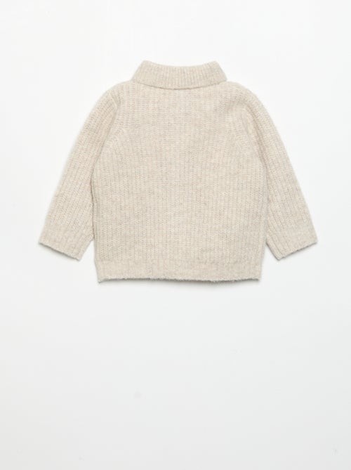 Cardigan con collo a scialle - Kiabi Cardigan con collo a scialle - Kiabi