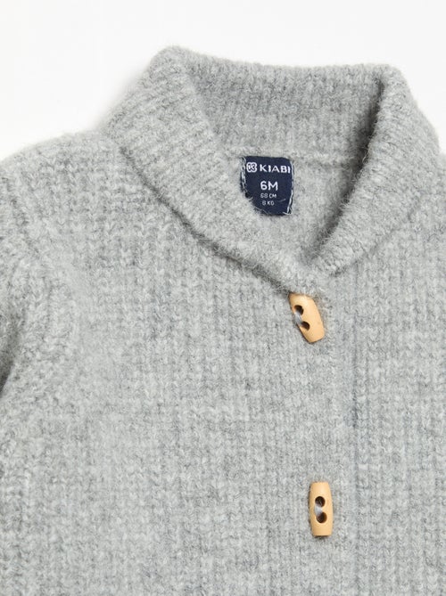 Cardigan con collo a scialle - Kiabi Cardigan con collo a scialle - Kiabi