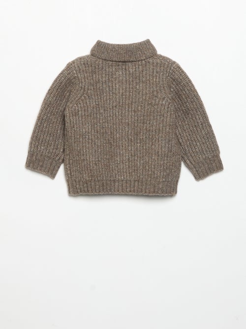 Cardigan con collo a scialle - Kiabi Cardigan con collo a scialle - Kiabi