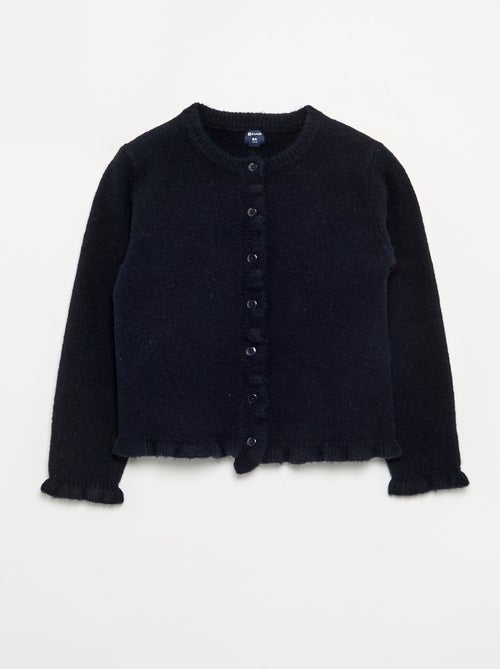 Cardigan con finiture arricciate - Kiabi