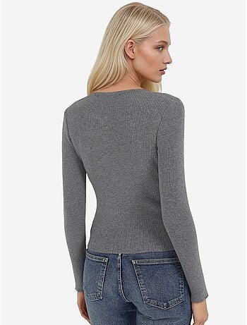 Cardigan con maniche lunghe e bottoni hiccup