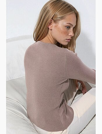 Cardigan con maniche lunghe e bottoni hiccup