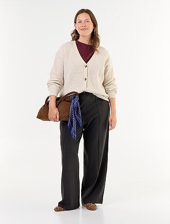 Cardigan con scollo a V