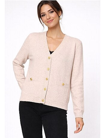 Cardigan con scollo a V Kebello