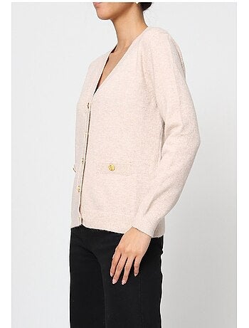 Cardigan con scollo a V Kebello