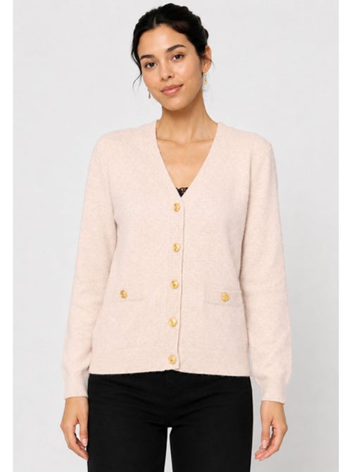 Cardigan con scollo a V Kebello - Kiabi Cardigan con scollo a V Kebello - Kiabi