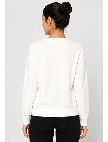 Cardigan con scollo a V Kebello