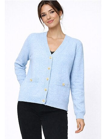 Cardigan con scollo a V Kebello