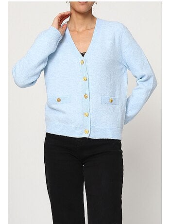 Cardigan con scollo a V Kebello