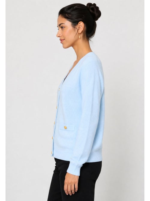Cardigan con scollo a V Kebello - Kiabi Cardigan con scollo a V Kebello - Kiabi