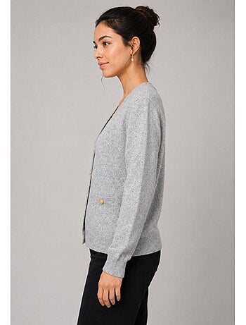 Cardigan con scollo a V Kebello