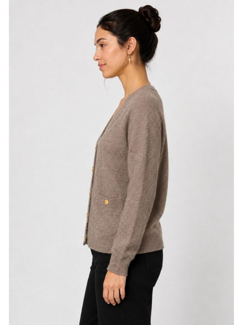 Cardigan con scollo a V Kebello - Kiabi Cardigan con scollo a V Kebello - Kiabi
