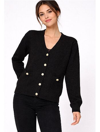 Cardigan con scollo a V Kebello
