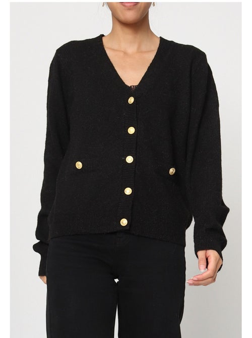 Cardigan con scollo a V Kebello - Kiabi