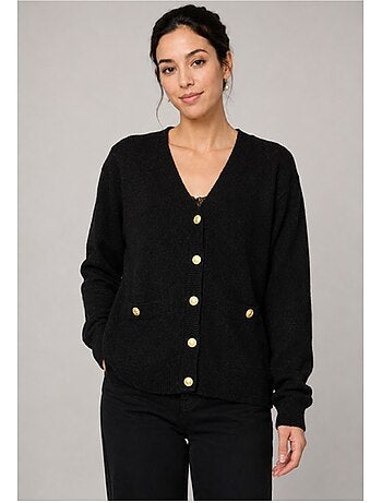 Cardigan con scollo a v kebello