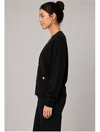 Cardigan con scollo a v kebello