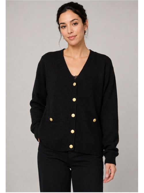 Cardigan con scollo a V Kebello - Kiabi Cardigan con scollo a V Kebello - Kiabi