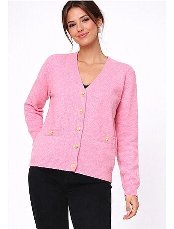 Cardigan con scollo a V Kebello