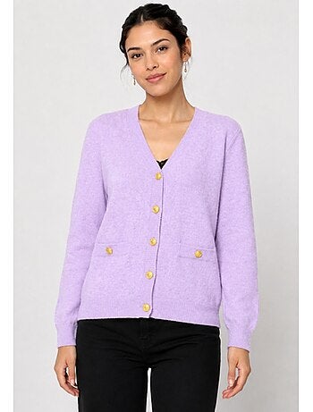 Cardigan con scollo a V Kebello
