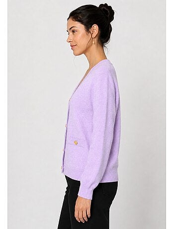 Cardigan con scollo a V Kebello