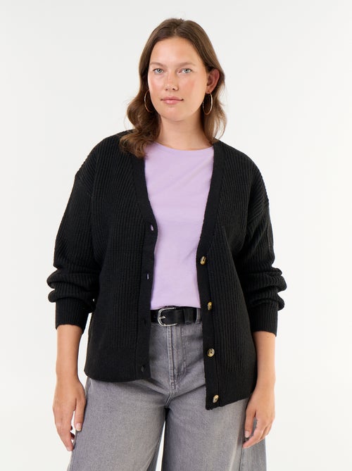 Cardigan con scollo a V - Kiabi