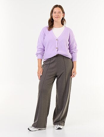 Cardigan con scollo a V