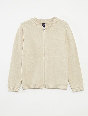 Cardigan con zip - collezione facile da indossare