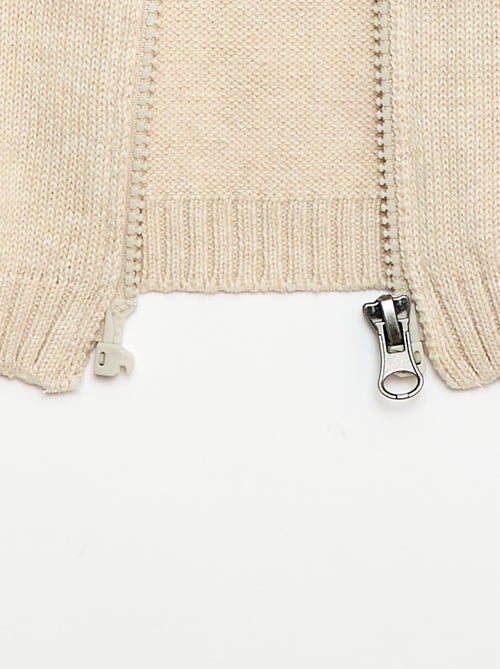 Cardigan con zip - collezione facile da indossare - Kiabi