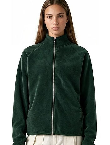 Cardigan con zip da donna busem