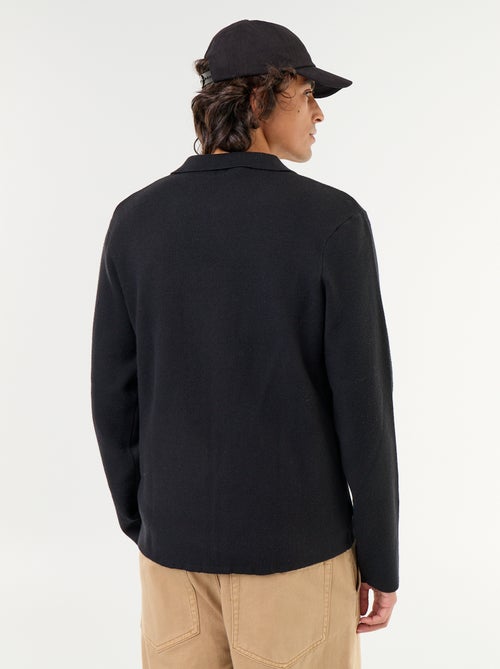 Cardigan con zip e collo a camicia - Kiabi Cardigan con zip e collo a camicia - Kiabi