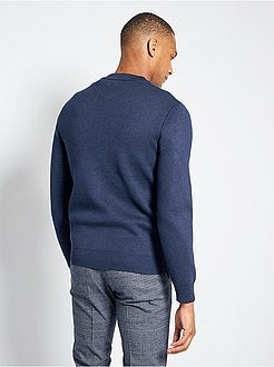 Cardigan con zip in maglia - Kiabi