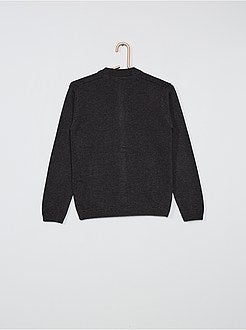 Cardigan con zip in puro cotone - Kiabi