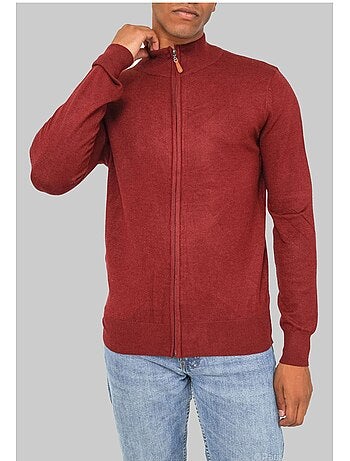 Cardigan con zip Kebello